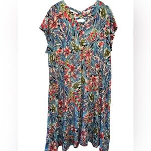 Southern Lady Multicolor Floral Dress